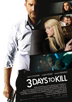 Plakatmotiv: 3 Days to kill (2014)
