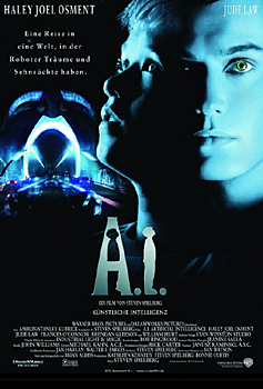 Kinoplakat: A.I. Künstliche Intelligenz