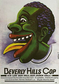 Plakatmotiv (DDR): Beverly Hills Cop - Ich lös' den Fall auf jeden Fall (1984)