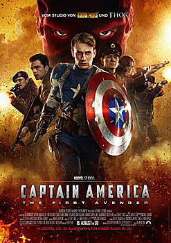 Kinoplakat: Captain America – The First Avenger