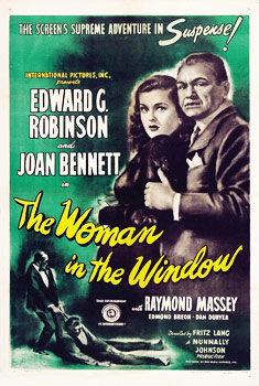 Plakatmotiv: The Woman in the Window – Gefährliche Begegnung (1944)