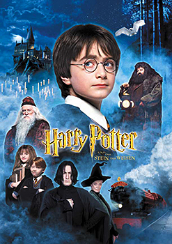 Kinoplakat: Harry Potter und der Stein der Weisen