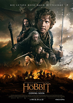 Kinoplakat: Der Hobbit – Die Schlacht der fünf Heere