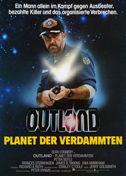 Plakatmotiv: Outland – Planet der Verdammten (1981)