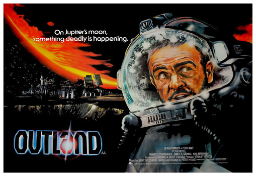 Plakatmotiv (US): Outland – Planet der Verdammten (1981)