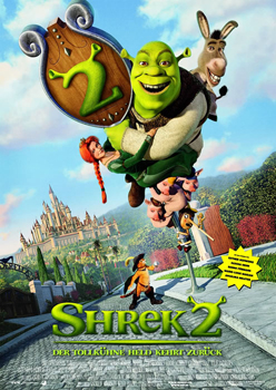 Kinoplakat: Shrek 2 - Der tollkühne Held kehrt zurück