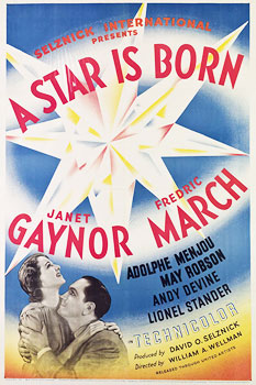 Plakatmotiv (US): A Star is born – Ein Stern geht auf (1937)
