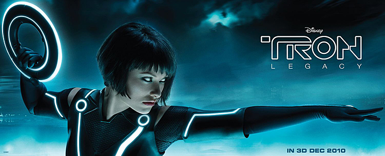 Character-Motivplakat für Tron - Legacy: Quorra (Olivia Wilde)