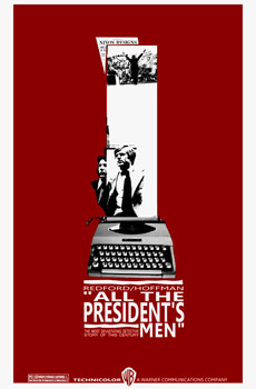 Kinoplakat (US): All the President's Men – Die Unbestechlichen (1976)
