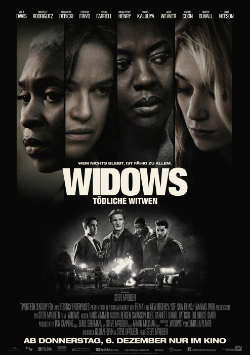 Plakatmotiv: Widows – Tödliche Witwen (2018)