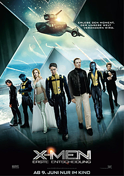 Plakatmotiv: X-Men - Erste Entscheidung (2011) Plakatmotiv: X-Men - Erste Entscheidung (2011)