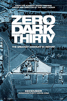 Kinoplakat (US): Zero Dark Thirty
