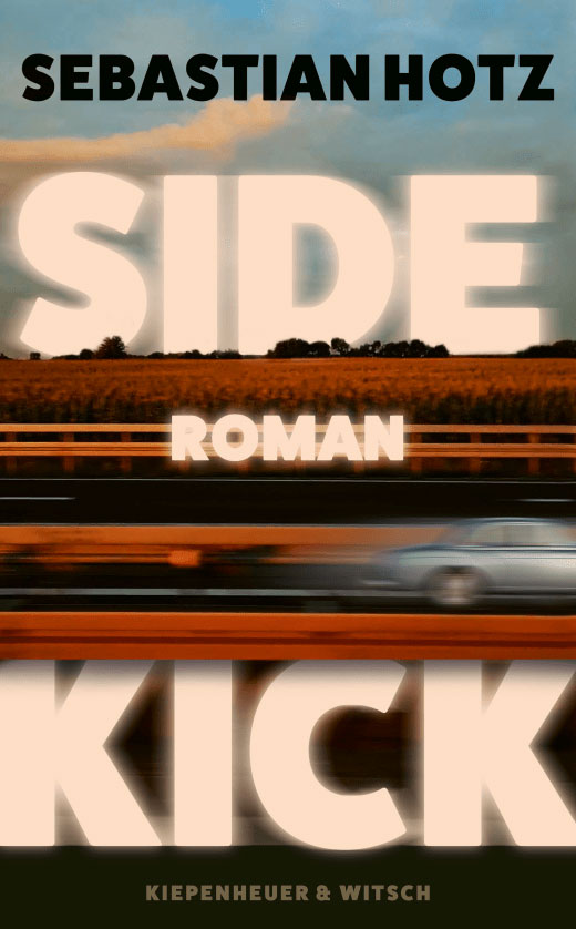 Buchcover: Sebastian Hotz – Sidekick (2026) Buchcover: Sebastian Hotz – Sidekick (2026)
