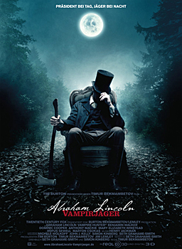 Plakatmotiv: Abraham Lincoln, Vampirjäger (2012)