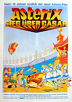 Plakatmotv: Asterix – Sieg über Cäsar (1985)