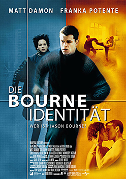 Kinoplakat: Die Bourne Identität
