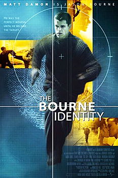 Kinoplakat (US): The Bourne Identity