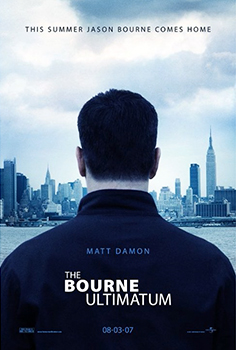 Kinoplakat (US): The Bourne Ultimatum