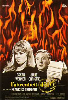 Plakatmotiv: Fahrenheit 451 (1966)