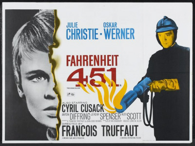 Plakatmotiv (US): Fahrenheit 451 (1966)