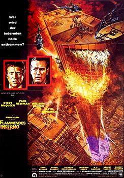 Plakatmotiv: Flammendes Inferno (1974)