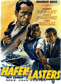 Plakatmotiv: Hafen des Lasters – Gangster in Key Largo (1948)