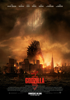 Plakatmotiv: Godzilla (2014)