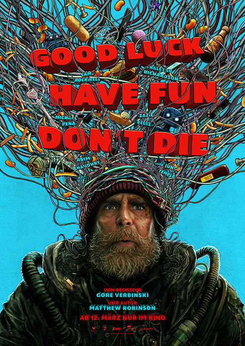 Plakatmotiv: Good Luck, Have Fun, Don't Die (2025) Plakatmotiv: Good Luck, Have Fun, Don't Die (2025)