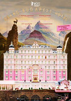 Kinoplakat: Grand Budapest Hotel