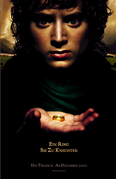 Kinoplakat: Der Herr der Ringe – Die Gefährten