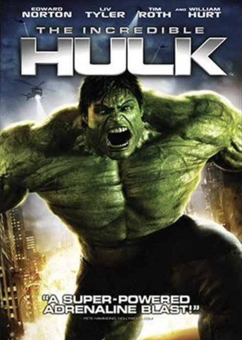 Videocover (US): The Incredible Hulk (2008)