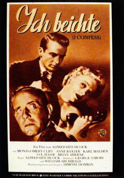 Plakatmotiv: Ich beichte (1953)