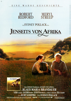 Plakatmotiv: Jenseits von Afrika (1985)