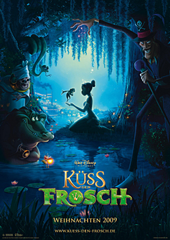 Kinoplakat: Küss den Frosch
