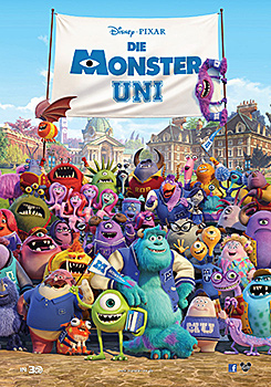 Kinoplakat: Die Monster Uni