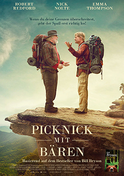 Kinoplakat: Picknick mit Bären