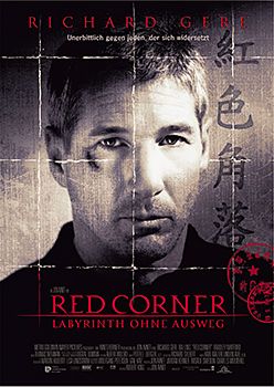 Plakatmotiv: Red Corner – Labyrinth ohne Ausweg (1997)