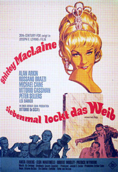 Plakatmotiv: Siebenmal lockt das Weib (1967)