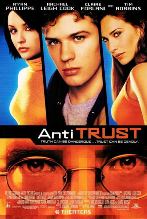 Plakatmotiv (US): Antitrust (2001)