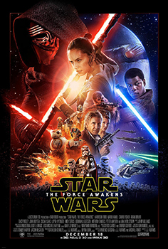 Kinoplakat (US): Star Wars, Epidsode VII - The Force awakens