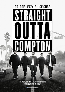 Kinoplakat: Straight Outta Compton
