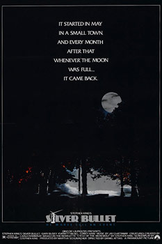 Plakatmotiv (US): Silver Bullet – Werwolf von Tarker Mills (1985)